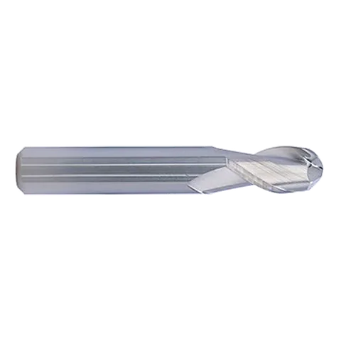 Сферическая фреза по алюминию R0,5×2×4×50, 2F, до 45 HRC