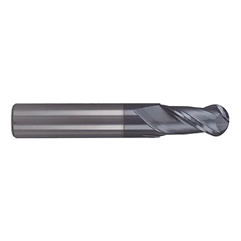 Сферическая фреза R0,5×2×4×50, 2F, до 45 HRC