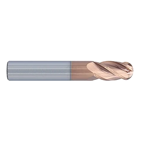 Сферическая фреза R0,5×2×4×50, 4F, до 50 HRC