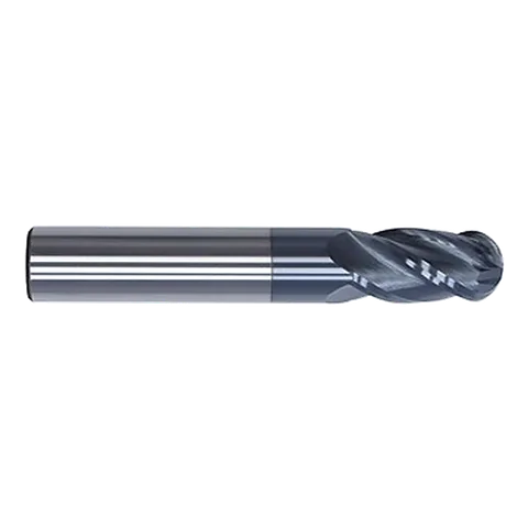 Сферическая фреза R0,5×2×4×50, 4F, до 45 HRC